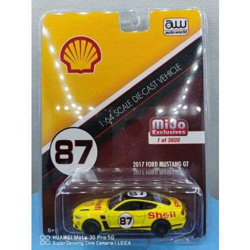 AW MiJo 1:64 2017 Ford Mustang GT Collection Metal Die-cast Simulation Model Cars Toys