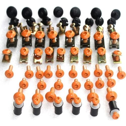 Stainless Steel Complete Fairing Bolt Kit Body Screws Stainless for Kawasaki ZX6R 636 1994-2016 1995 1996 1997 1998 1999 2000