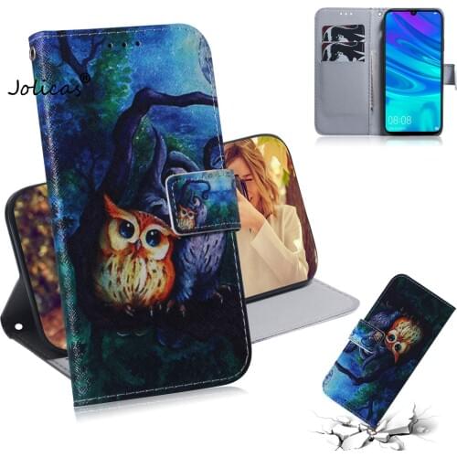 Panda PU Leather Wallet For armor Huawei Enjoy 9S Coques sFor Huawei estojo Honor 10i 20i 20 Lite P Smart Plus 2019 Eye Flips