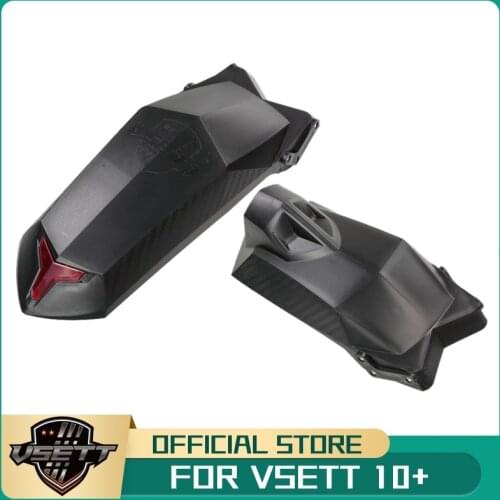 Original VSETT 10+ Front Fender & Rear Fender for Electric Scooter Mudguard Wheel Cover Tyre Hugger Guard