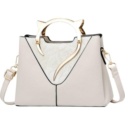 Causal Women Handbags Luxury Crossbody Fashion Design Purses Totes Soft PU Leather Shoulder Bag Simple Ladies Messenger Bag