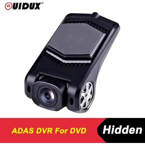 QUIDUX USB Dash cam FHD 1080P ADAS dvr kamera camera LDWS G-Sensor PIP car video recorders for Android 4.4 DVD Multimedia player