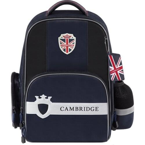 Zippered Multi-Pocketed Schoolbag For Boys Girls Spine-Protective Mochila Infantil For Child Student KidS Waterproof Backpack