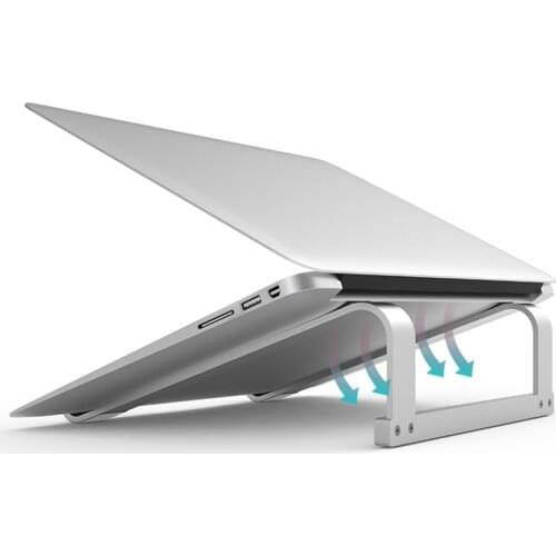 Aluminum Alloy 11-17 Inch Folding Laptop Stand Adjustable Notebook Support Stand for Macbook Pro Non-slip Cooling Bracket