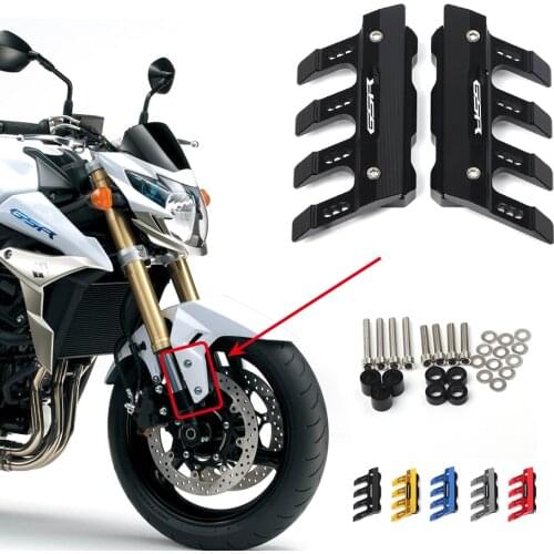 For Suzuki GSR750 GSR 750 Motorcycle Front Fork Protector Slider Guard Accessories Mudguard Side Protection Block Front Fender
