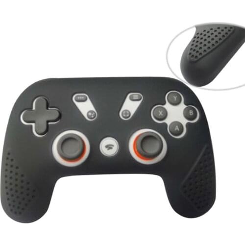 Game Controller Protective Cover Sleeve Case Soft Silicone Skin for -Google Stadia Premiere Edition Gamepad