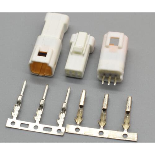 1/5/10/20Sets Equipment JST 3 Pin Auto Rearview Mirror Male Female Connector 03T-JWPF-VSLE-S 03R-JWPF-VSLE-S For Benz BMW