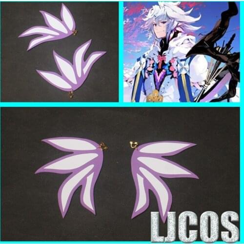 1 Pair Fate Grand Order FGO Cosplay Merlin Earrings Game Halloween Christmas Cosplay Accessary Merlin Eardrop