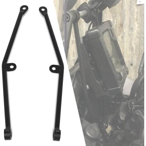 Anti shake support Anti-Bobble-Head bracket installed for Yamaha Tenere 700 TENERE 700 2020 navigation anti vibration bracket