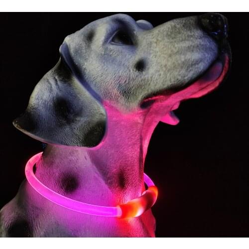 Cc simon head collars necklace plaid pattern led dog collar rechargeable waterproof 2021 dog collar