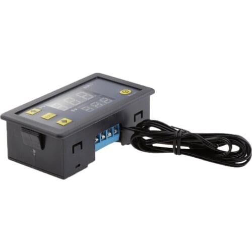 DC12V -20-100 ℃ Digital Thermostat Temperature Control Smart Sensor 10A