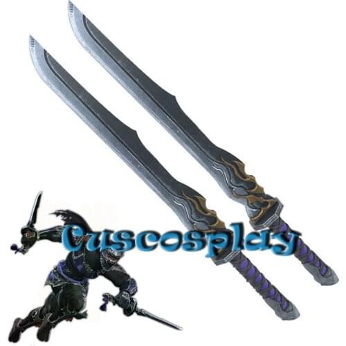 Game Final Fantasy XIV FF14 Ninja Cosplay Prop PVC Sword Replica of Weapons for Halloween Carnival Events Fancy Party Props