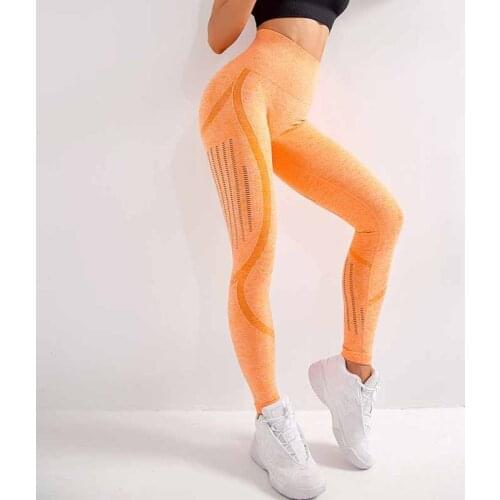 Seamless Legging Sports For Women Fitness High Waist Push Up Yoga Pants Fitness Gym Workout Running Tights Energy Booty Leggings
