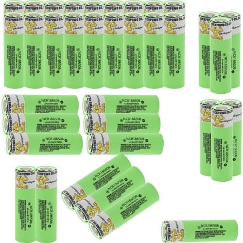 18650 li-ion battery NCR18650B lithium batteries 3400mah 3.7V rechargeable akkumulator / fast 18650 charger YECKPOWO 2021 NEW