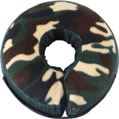 Inflatable Pet Collar Anti-bite Neck Elizabethan Collar Dog Surgery Puppy Healing Neck Protective Circle Collar Large Dogs