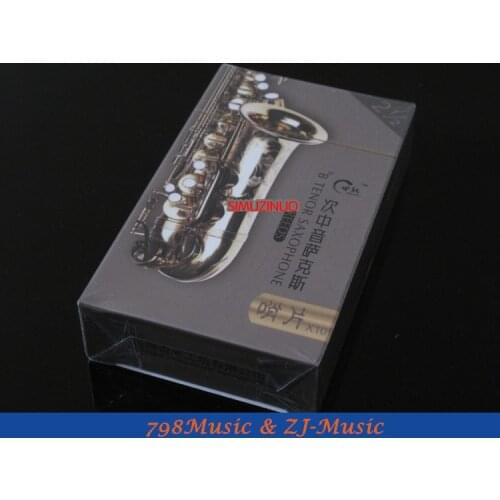 SHINENG New 10Pcs High Grade Bamboo Tenor Saxophone Bb Reeds Musical Instrument Professional Saxophone Accessories