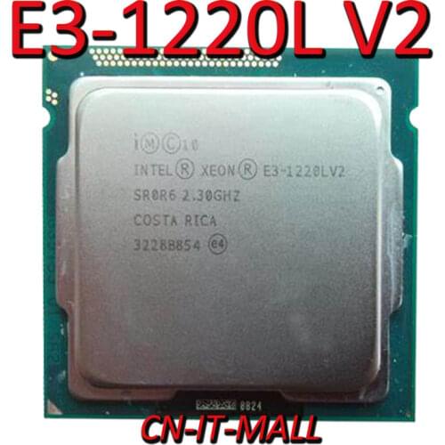 Intel Xeon E3-1220L V2 CPU 2.3GHz 3M 2 Core 4 Threads LGA1155 Processor