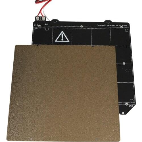 Prusa I3 MK3 MK52 Magnetic Heated Bed + Double Sided Textured Powder Coated PEI Spring Steel Sheet For Prusa i3 MK2.5S MK3S