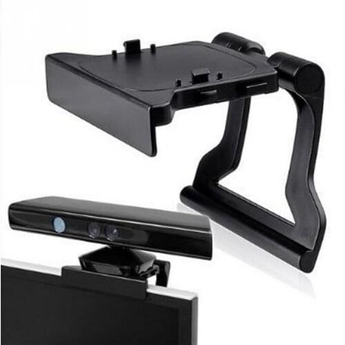Adjustable TV Monitor Clip Mount Clamp Foldable Braket for Microsoft Xbox 360 Xbox360 Kinect Sensor Camera Stand Holder