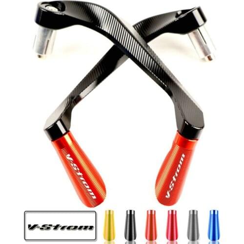 Motorcycle Handlebar Brake Clutch Levers Protector CNC Aluminum Guard 7/8" 22mm for Suzuki DL 650 V-STROM