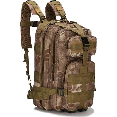 Outdoor Tactical Package Sport Training Equipment Camping 3P Backpack 25L