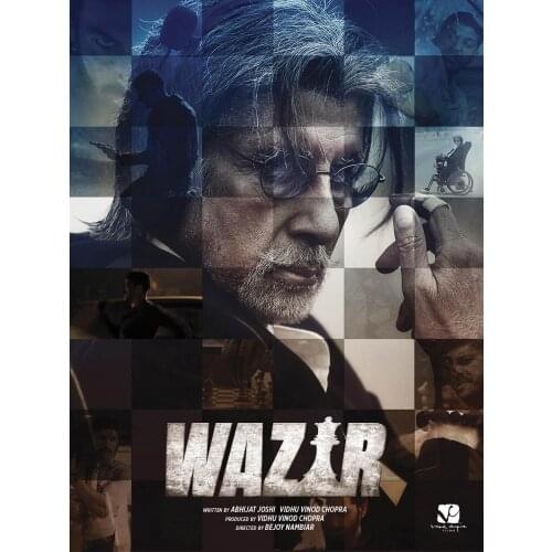 Wazir Movie Art print Silk poster Home Wall Decor