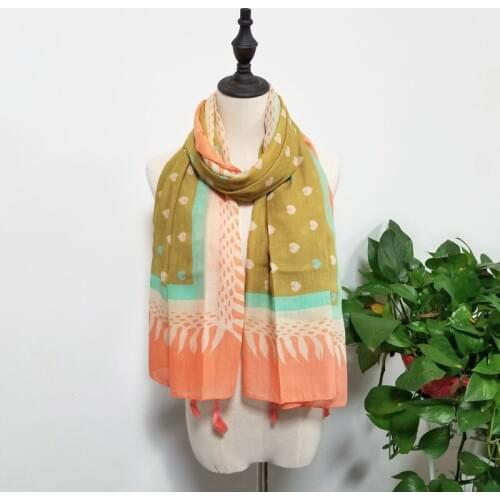 Women Soft Scaf Warm Wrap for Female Stylish Print Foulard
