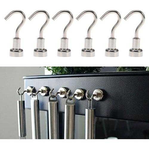 1 Pcs Heavy Duty Strong Magnetic Hooks for Storage and Organization Home Kitchen Accessories