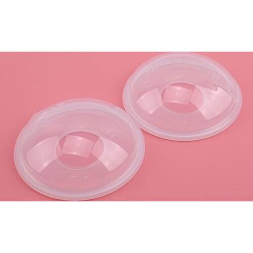 2pcs/set Reusable Portable Breast Feeding Collector Prevent Leakage Milk Breast Pump