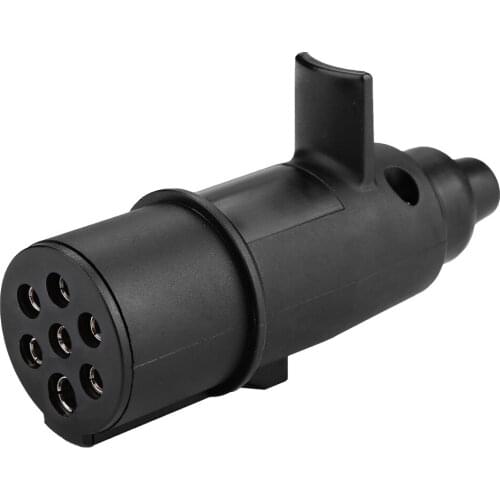 24V 7 Pin Trailer Plug N Type Towing Connector Adapter for Trailer Truck Caravan