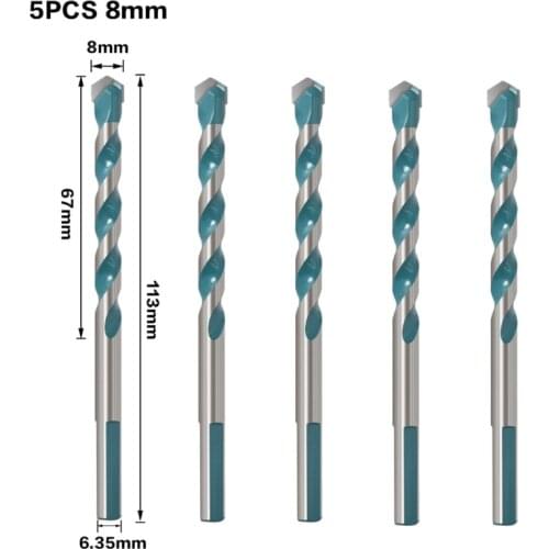4/5pcs Electric Tools Diamond Drill Hammer Concrete Ceramic Tile Metal Drill Bit Dropshipping