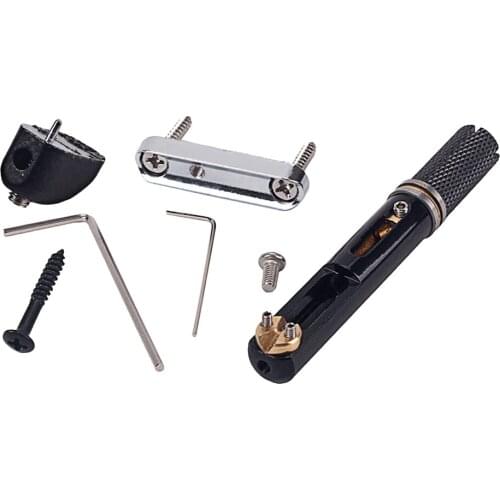 7 Sets 5 String Bass Guitar Bridge W/ Wrench Screws Guitar Bridge Mount Accs