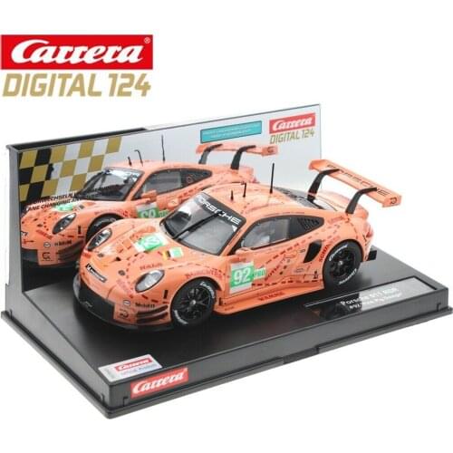 Carrera Slot Car Digital124 23886 Porsche 911 RSR No.92 "Pink Pig Design"