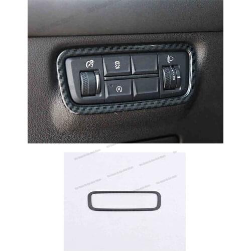 Lsrtw2017 for Changan Cs85 Coupe Car Headlight Switch Frame Interior Accessories 2020 2021 2019 2018 Adjuster Stainless Steel