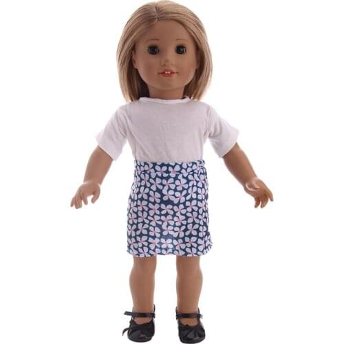 New Fashion Doll Clothes accessories casual dress suit for 18 inch &43cm doll