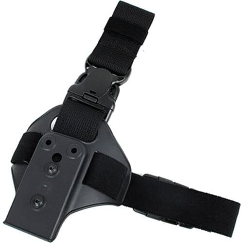 TMC New Tactical BK/CB Single Strap Tactical Pistol Holster Panel Safariland Drop Leg Thigh Holster Bag Pouch TMC2673