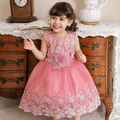 Summer Dress Baby Girl Dress 1 Year Birthday Dress Girl Party Wedding Dress Tutu Princess Dress For Girl Children Vestidos 1-5Y