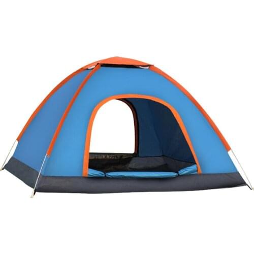 Tent Outdoor 3-4 People Automatic Camping Camping Outdoor Tent Thickened Rain-Proof Quickly Open Single Tent Manufacturer