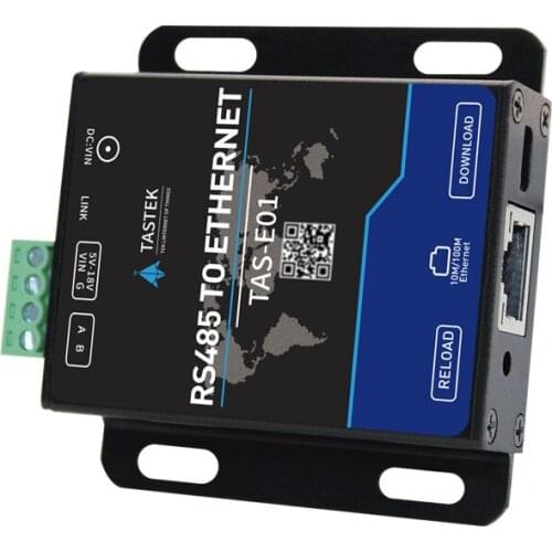 Serial Oral Server RS485 to Ethernet Module RJ45 Single Port UDP Communication Modbus to TCP