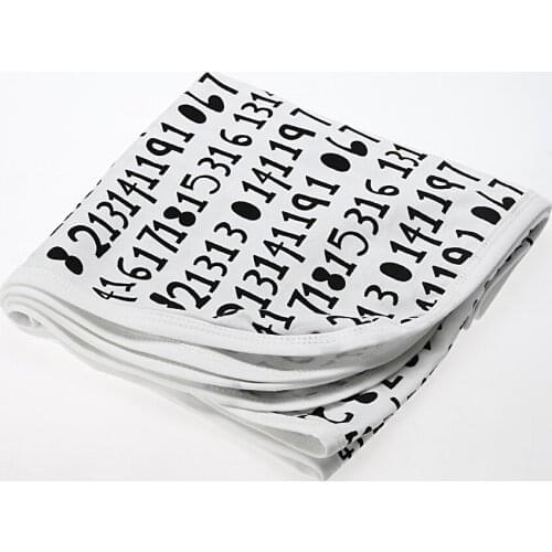 New Newborn Baby Bed Sheet Bedding Set 55x75cm for Newborn Crib Sheets Cot Linen 100% Cotton Printing Baby Blanket