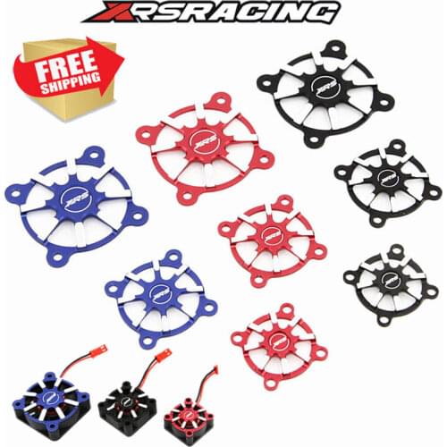 RC car model mutiple function fan grid protector black blue red option upgrade parts 40 30 25mm