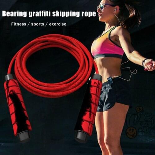 Adjustable Jump Rope Weighted Gym Fitness Jumping Game Skipping Rope Fitness Boxing Sport Portable Fitness Equipment