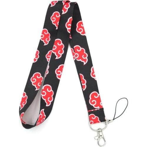 Clouds 90s cartoon funny vintage Neck Strap Lanyards ID badge card holder keychain Mobile Phone Strap Gift