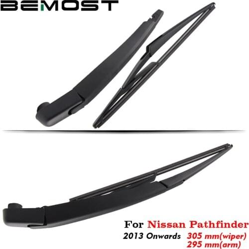 BEMOST Auto Car Rear Windshield Windscreen Wiper Blade Arm Rubber For Nissan Pathfiner Hatchback 2013 2014 2015 2016 2017 2018