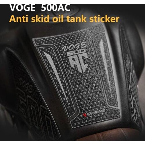 Motorcycle Fuel Tank with Anti-skid Sticker Body Protection Fishbone for LONCIN VOGE 500ac