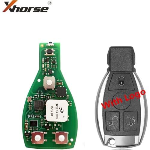 Xhorse VVDI Universal FBS3 Keyless Smart Key For Benz Renewable 433/315MHz With Keyshell 3 Button and Logo