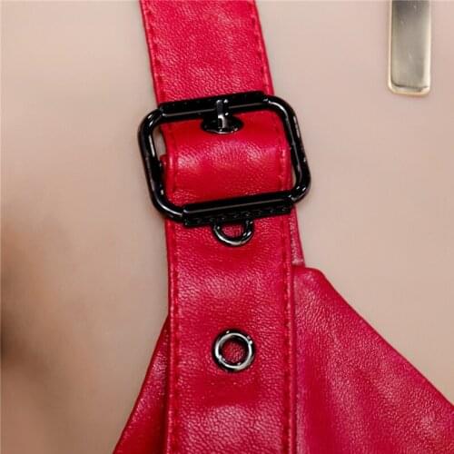 Spring New Genuine Leather Vest Female Streetwear Slim Fit Sleeveless Jacket Fashion 2020 V-Neck Sheepskin Red Waistcoat M-3XL