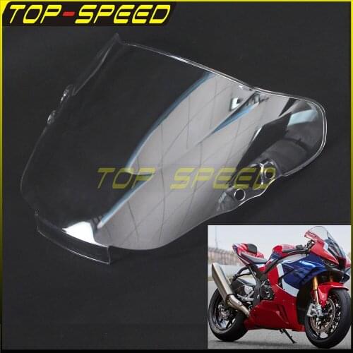 Motorcycle Windshield Round Lights Street Bike Windscreen Protection Deflector For Honda CBR600F2 1991-1994