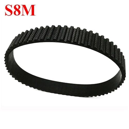 STD S8M-1320 165 Trapezoid ARC Tooth 40mm 45mm 50mm 55mm 60mm Width 8mm Pitch Closed-Loop Transmission Timing Synchronous Belt