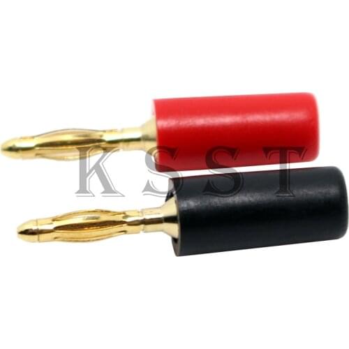 BP203 Brass Gold plated In-line 2mm Banana Plug,solder connection